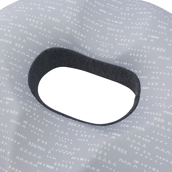 POSTURE SUPPORT CUSHION COVER CIRCLE GY