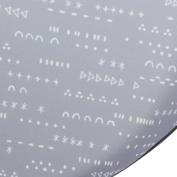 POSTURE SUPPORT CUSHION COVER CIRCLE GY