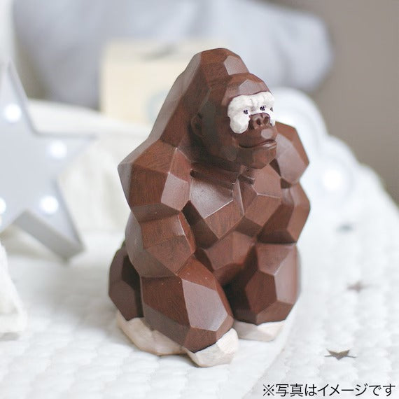 ORNAMENT MONEYBANK GORILLA