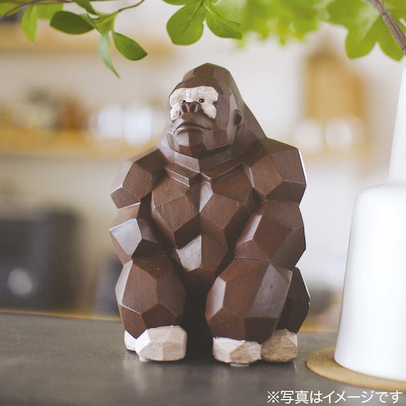 ORNAMENT MONEYBANK GORILLA
