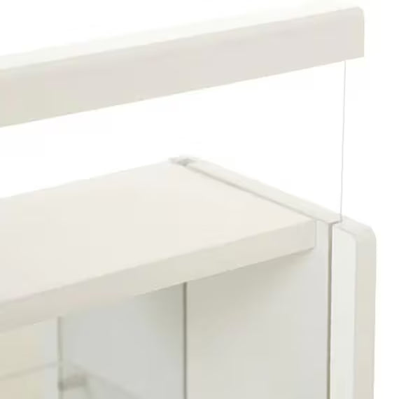 DISPLAY BOX WITH WOODEN FRAME L3 WH W40D12H40