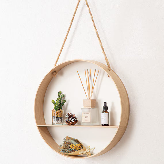 ROUND WALL SHELF 1S HU717