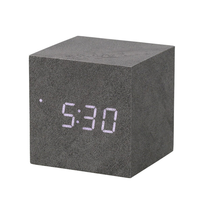 S714RS-C USB LED CLOCK BK