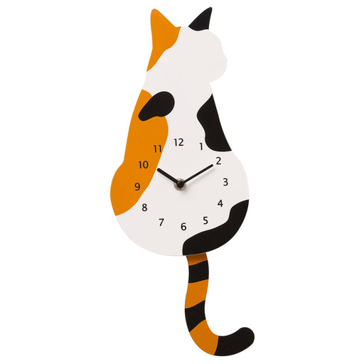 Pendulum Clock Calico