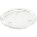 Glass Candle Holder Round Plate