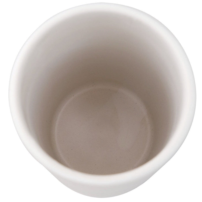 FLOWER VASE CYLINDER 20 STONEWARE