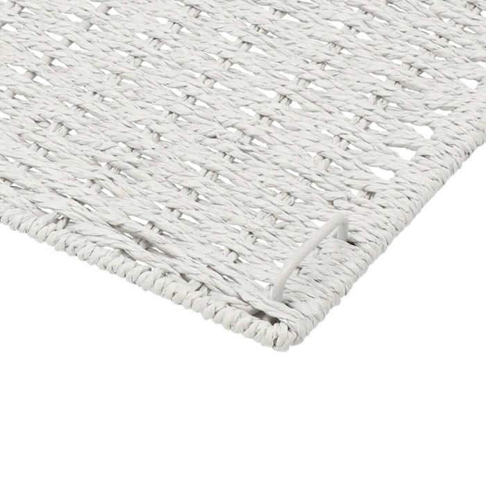 RATTAN BASKET LID FOR REGULAR / HORIZONTAL HALF SIZE, GRAY (FOR LYRA 3)