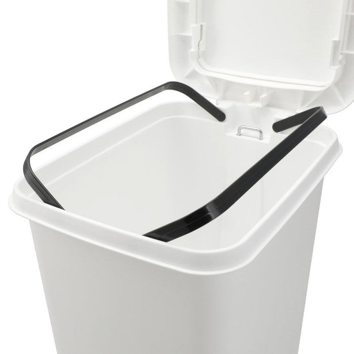 ANTIBACTERIAL AND DEODORANT STEP/PUSH DUSTBIN 20L WH