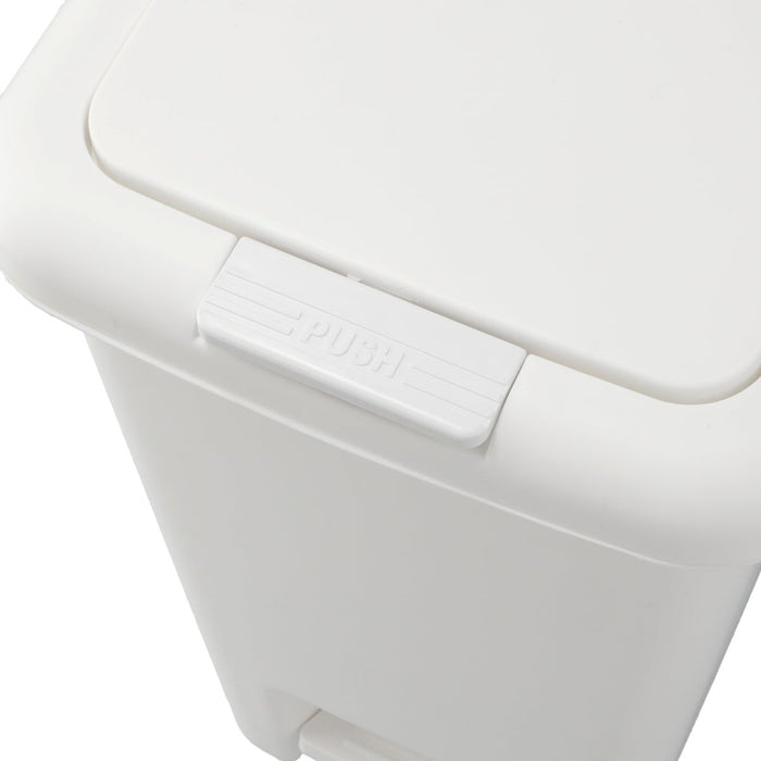 ANTIBACTERIAL AND DEODORANT STEP/PUSH DUSTBIN 20L WH