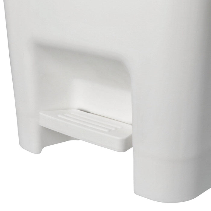 ANTIBACTERIAL AND DEODORANT STEP/PUSH DUSTBIN 20L WH