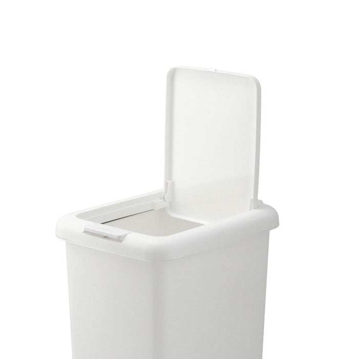 ANTIBACTERIAL AND DEODORANT STEP/PUSH DUSTBIN 30L WH