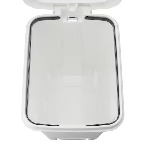 ANTIBACTERIAL AND DEODORANT STEP/PUSH DUST BIN 45L WH