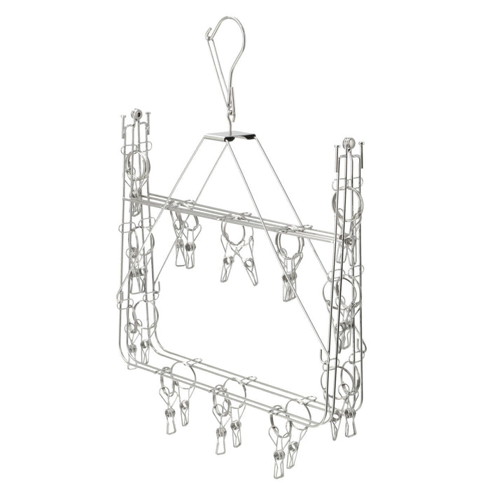 STAINLESS STEEL LAUNDRY HANGER 24P