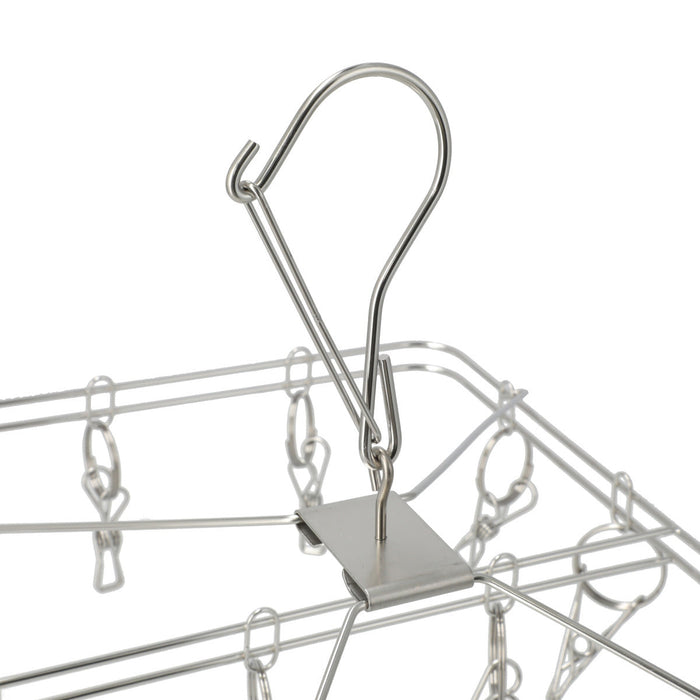 STAINLESS STEEL LAUNDRY HANGER 24P
