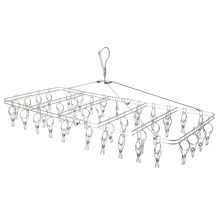 STAINLESS STEEL LAUNDRY HANGER 40P