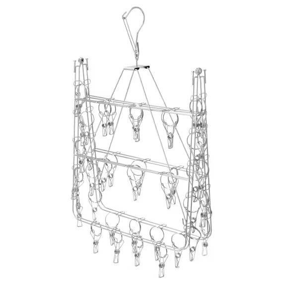 STAINLESS STEEL LAUNDRY HANGER 40P