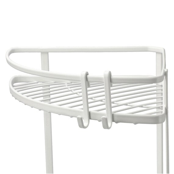 WIRE BATH RACK 3-TIER CORNER PIATTO-2 W27.7XD20XH61