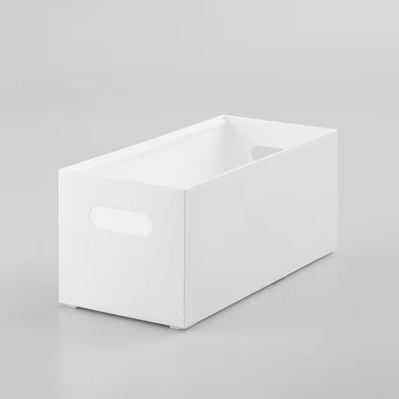 EXTENDABLE STORAGE BOX CLANE LOW WH