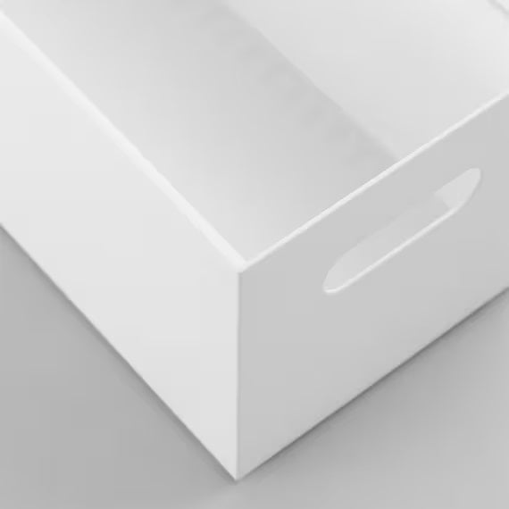 EXTENDABLE STORAGE BOX CLANE LOW WH