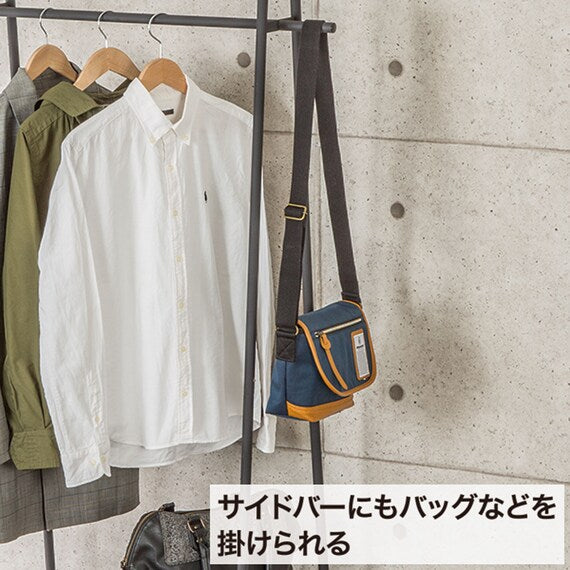 A-SHAPED HANGER RACK SWIN BK