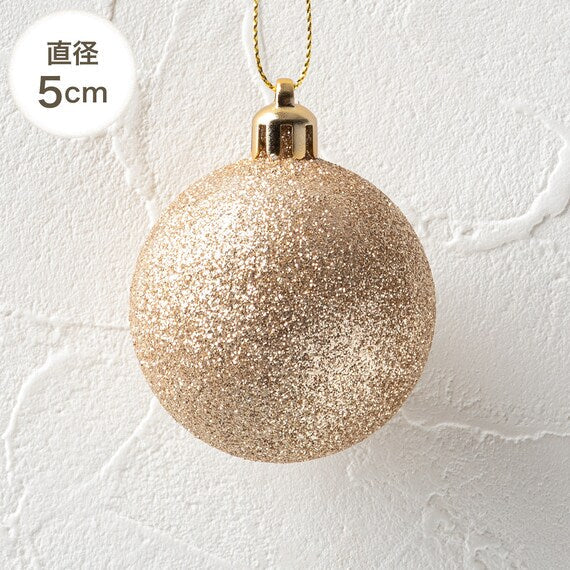 CHRISTMAS ORNAMENTS 30P RED & GREEN MIX N2ST