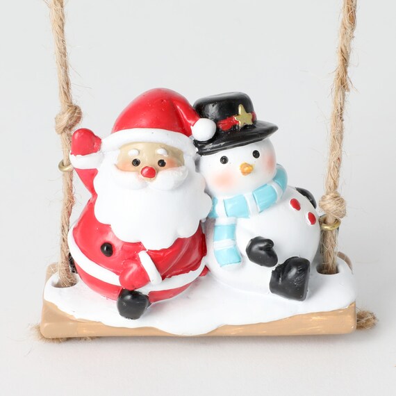 CHRISTMAS RESIN ORNAMENT HANGING MS186821-3-D N2HM