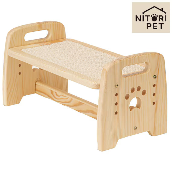 WOOD STAND FOR PET BOWL