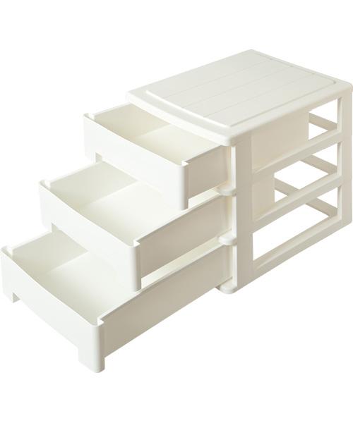 A4 Letter Drawer 3 Tier WH