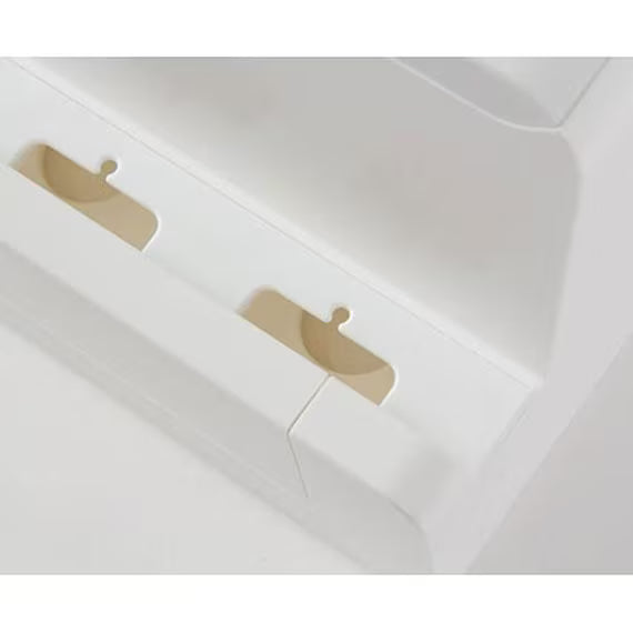 CABLE CASE WITH STAND W39XD15XH14 WH