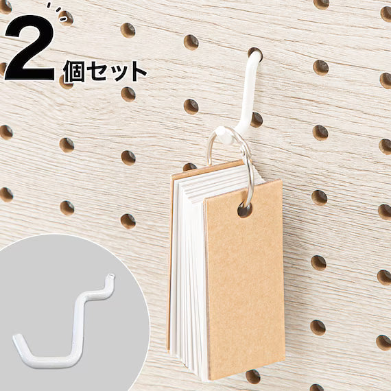 PUNCHING WIRE HOOK 1HOLE WH 2PCS