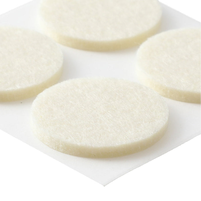 CUSHION COVER FELT 12-PCS WH