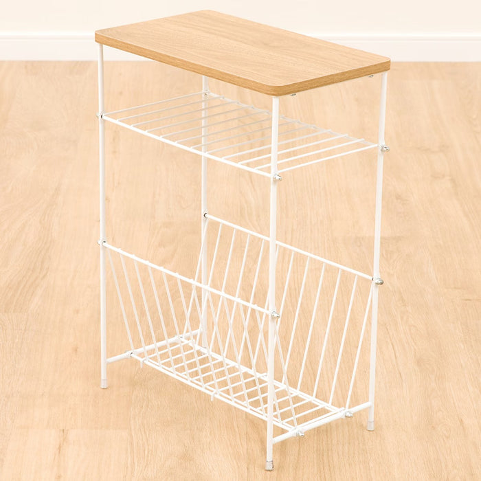 SIDE TABLE SHELFY2 LBR