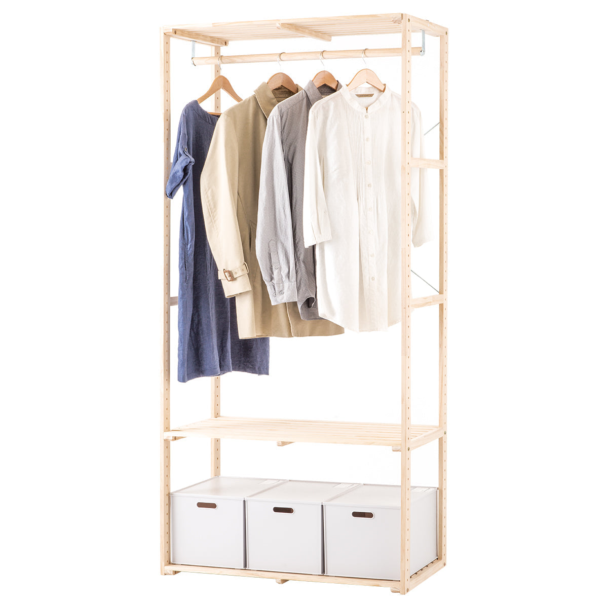 Pine Wardrobe Manx 2 8345