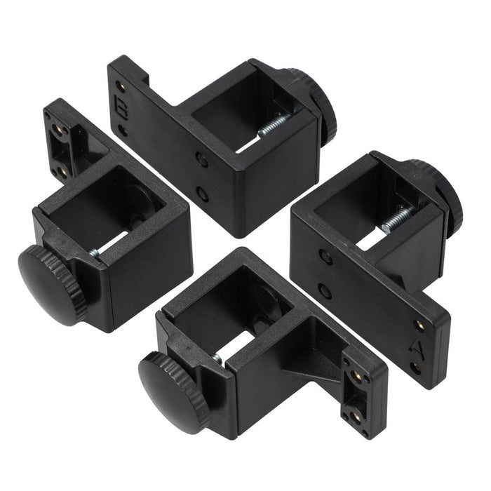 PEGBOARD CONNECTION ACCESSORIES FOR N-POLDER 4-PCS SET BK YP01