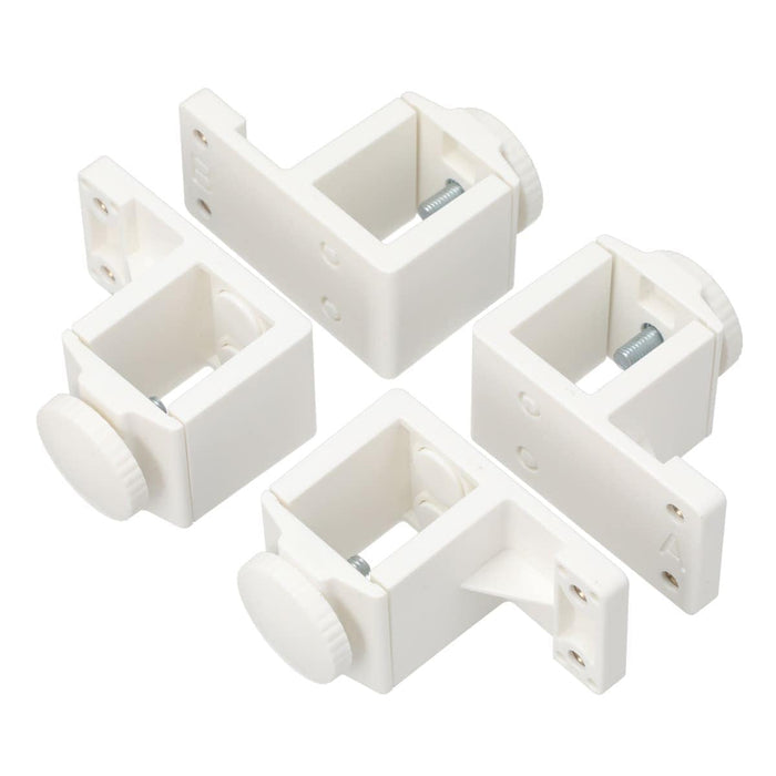 PEGBOARD CONNECTION ACCESSORIES FOR N-POLDER 4-PCS SET WH YP01