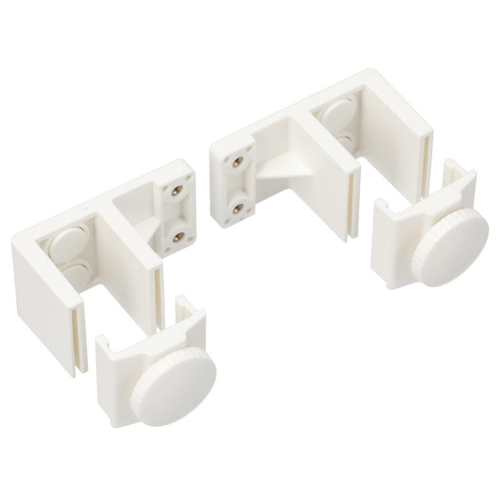 PEGBOARD CONNECTION ACCESSORIES FOR N-POLDER 4-PCS SET WH YP01