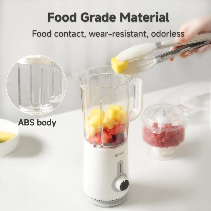 3 IN 1 FOOD PROCESSOR 005 380W 1.25L WHITE EU