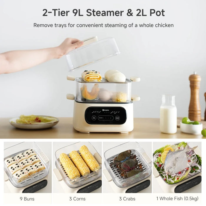 ELECTRIC FOOD STEAMER 004-3 CWH