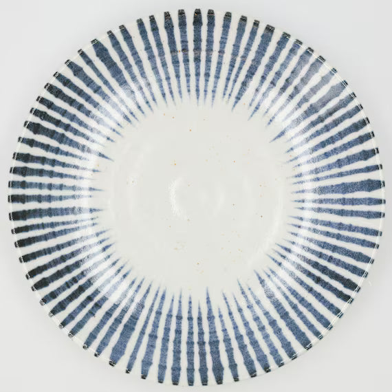 ULTRA LIGHTWEIGHT 23CM ROUND PLATE KARU:ECLE SOMETOKUSA