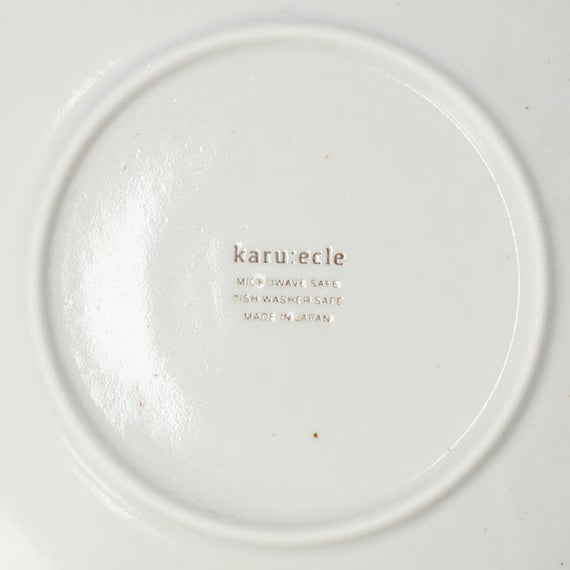 ULTRA LIGHTWEIGHT 23CM ROUND PLATE KARU:ECLE SOMETOKUSA