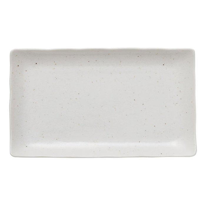 ULTRA LIGHTWEIGHT 22x13CM RECTANGLE PLATE KARU:ECLE SHIROKARATSU