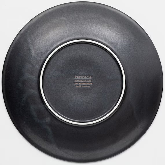 ULTRA LIGHTWEIGHT 26CM ROUND PLATE KARU:ECLE IBUSHITENMOKU