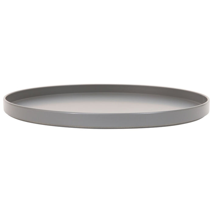STACKING TRAY CIRCLE 24CM DGY