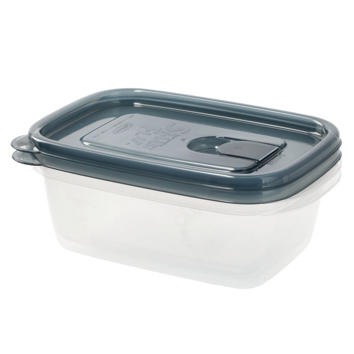 MICROWAVE SAFE STORAGE CONTAINER 940 2-PCS GY SF