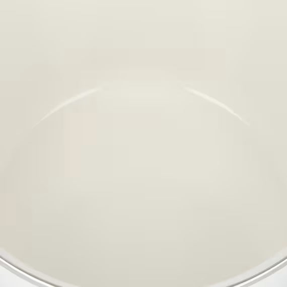 ENAMEL CASSEROLE 22CM WH