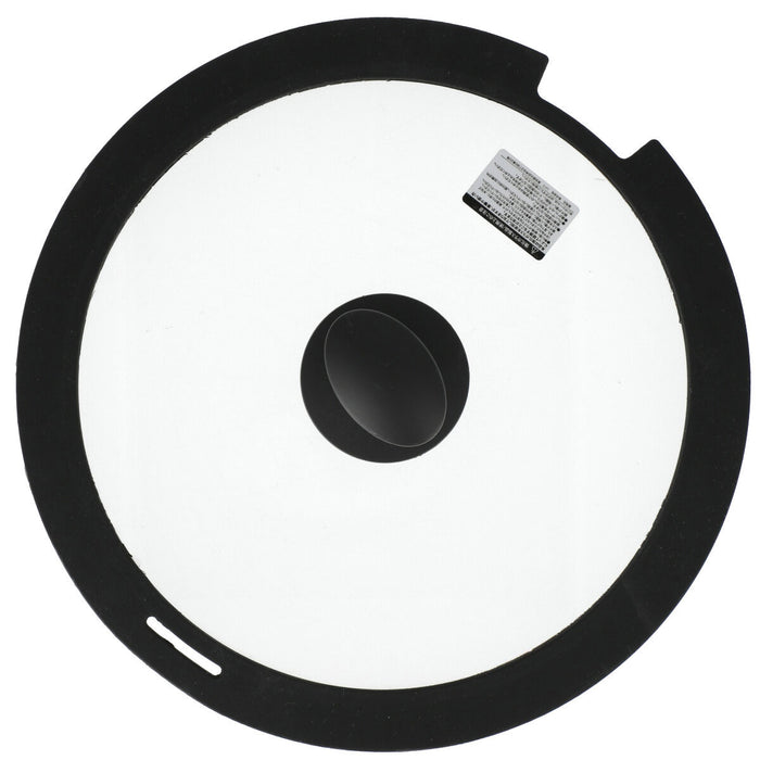 SILICONE-RIMMED GLASS LID FOR TORERU SERIES (28CM)