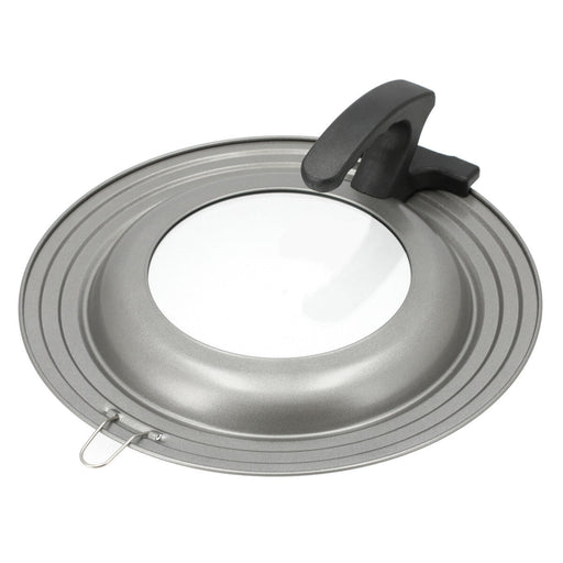 Stand able Steel Fry Pan Cover 22-26CM