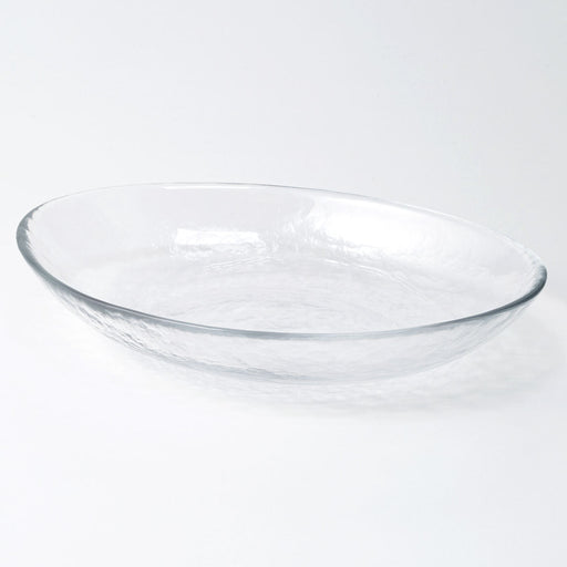 Glass Oval Plate 25CM