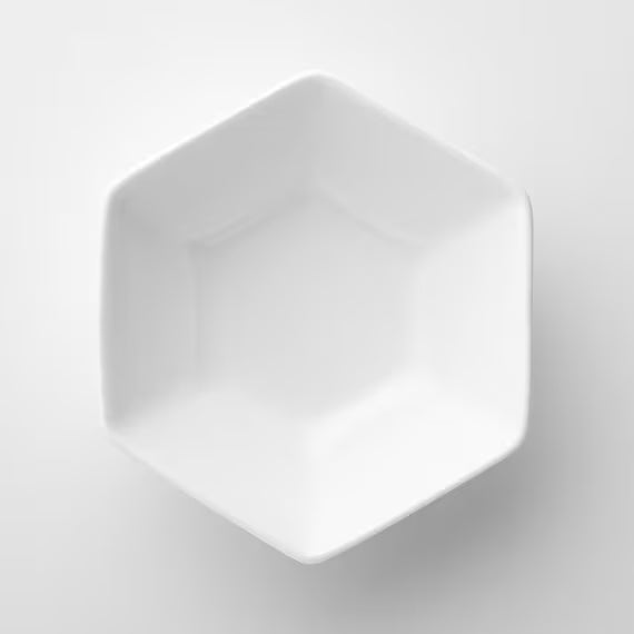 HEXAGONAL DISH 11.0CM RB1523-3.75-EI