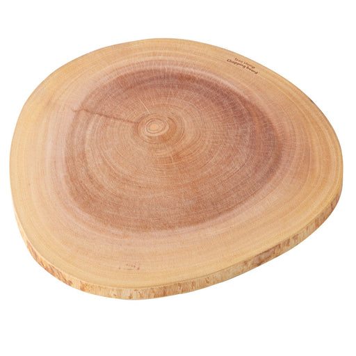 Wooden Cutting Board Round L